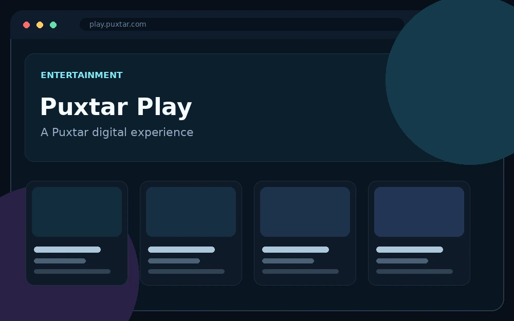 Concept preview of Puxtar Play